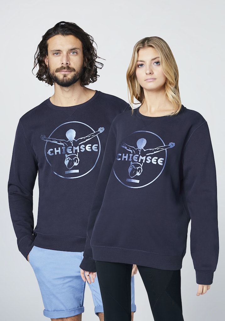 Chiemsee Unisex Sweatshirt mit Backprint 22191503